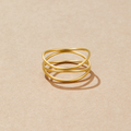 Oro Minimalist Wrap Anello