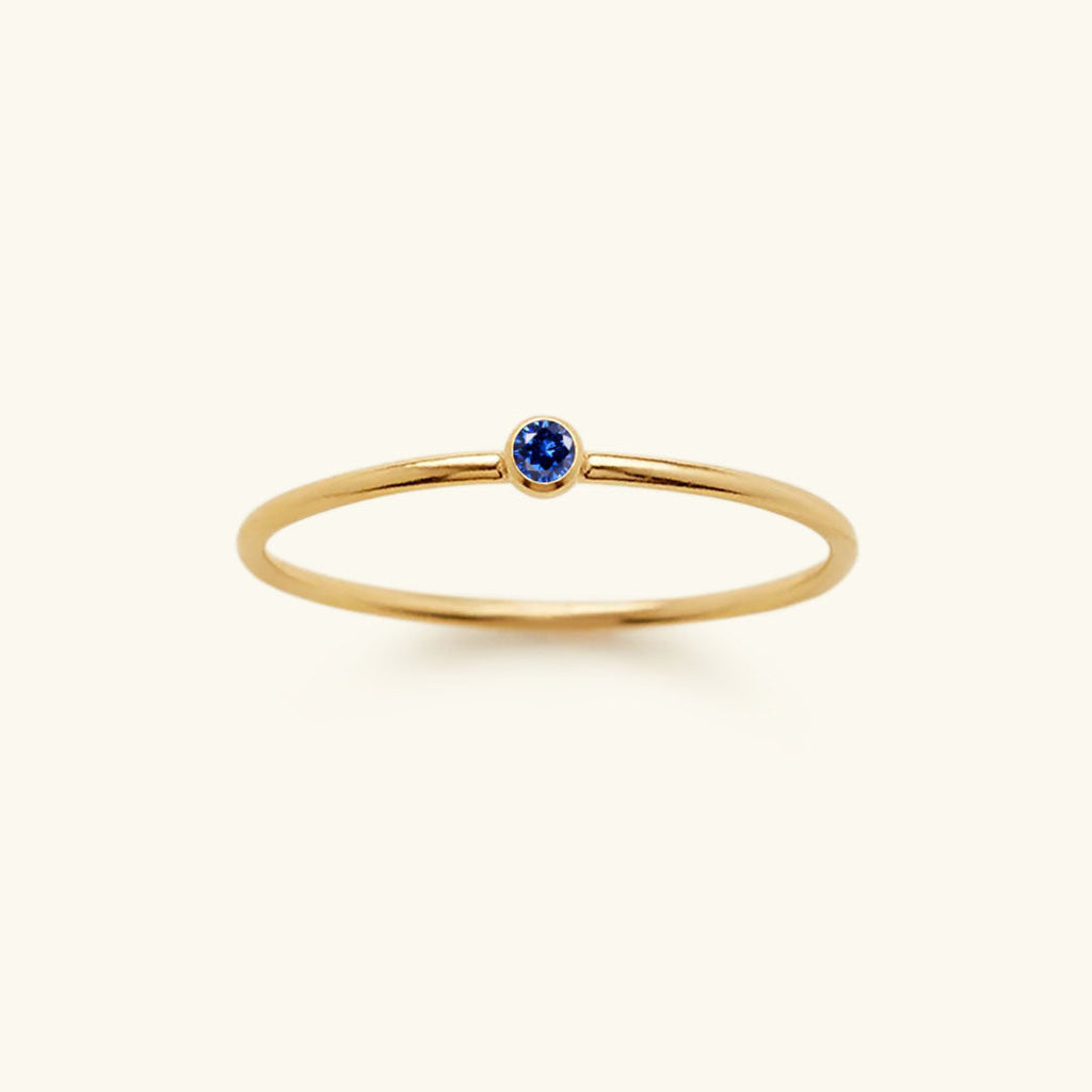 Amelia Birthstone Stacker Anello