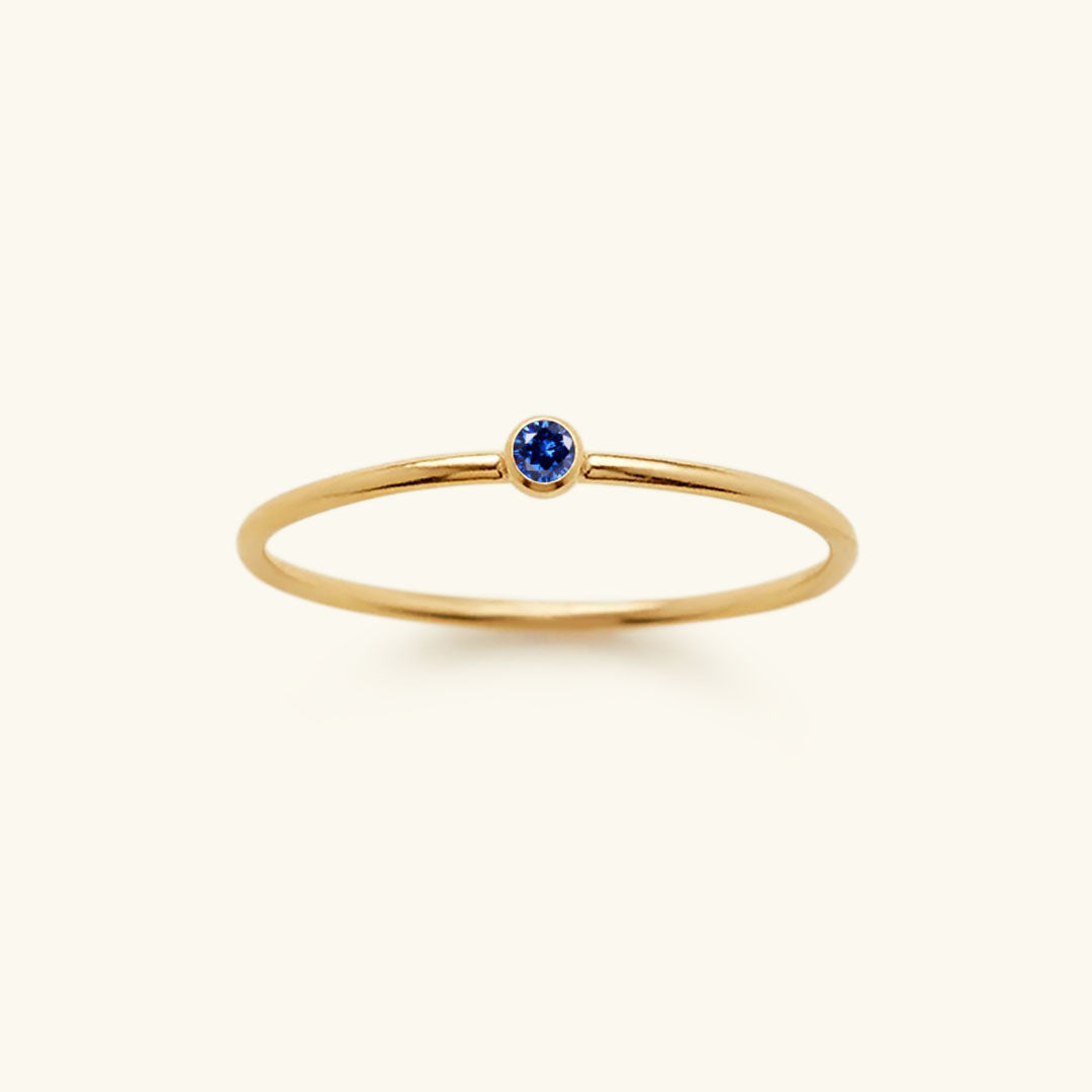 Amelia Birthstone Stacker Anello