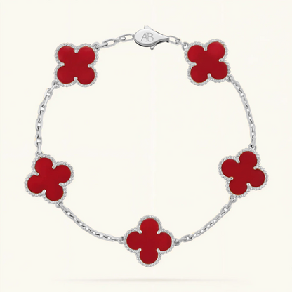 Clover Bracciale Red