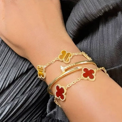 Clover Bracciale Red