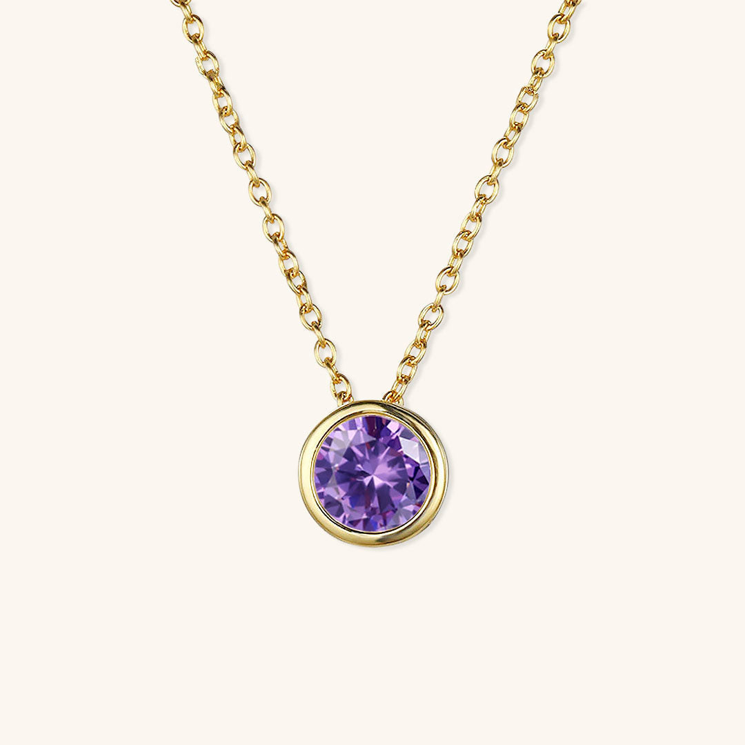 Amelia Birthstone Collana