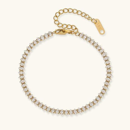 Wisteria Diamante Bracciale Tennis