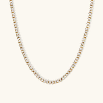 Wisteria Diamante Tennis Collana