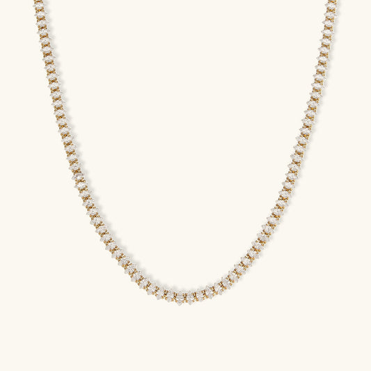 Wisteria Diamante Tennis Collana