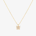 Radiant Butterfly Collana | Oro