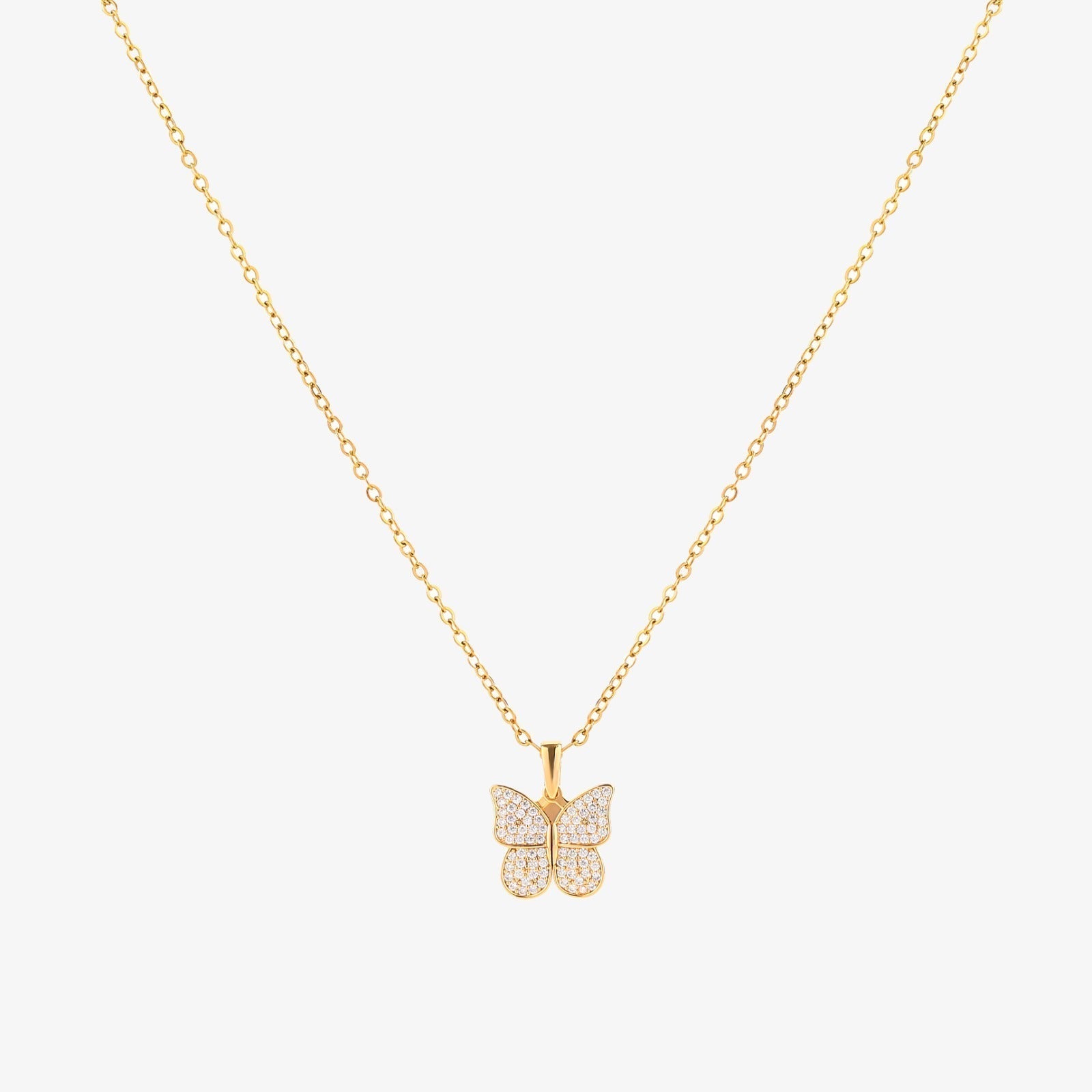 Radiant Butterfly Collana | Oro