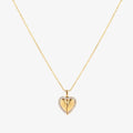 Butterfly Cuore Collana | Oro