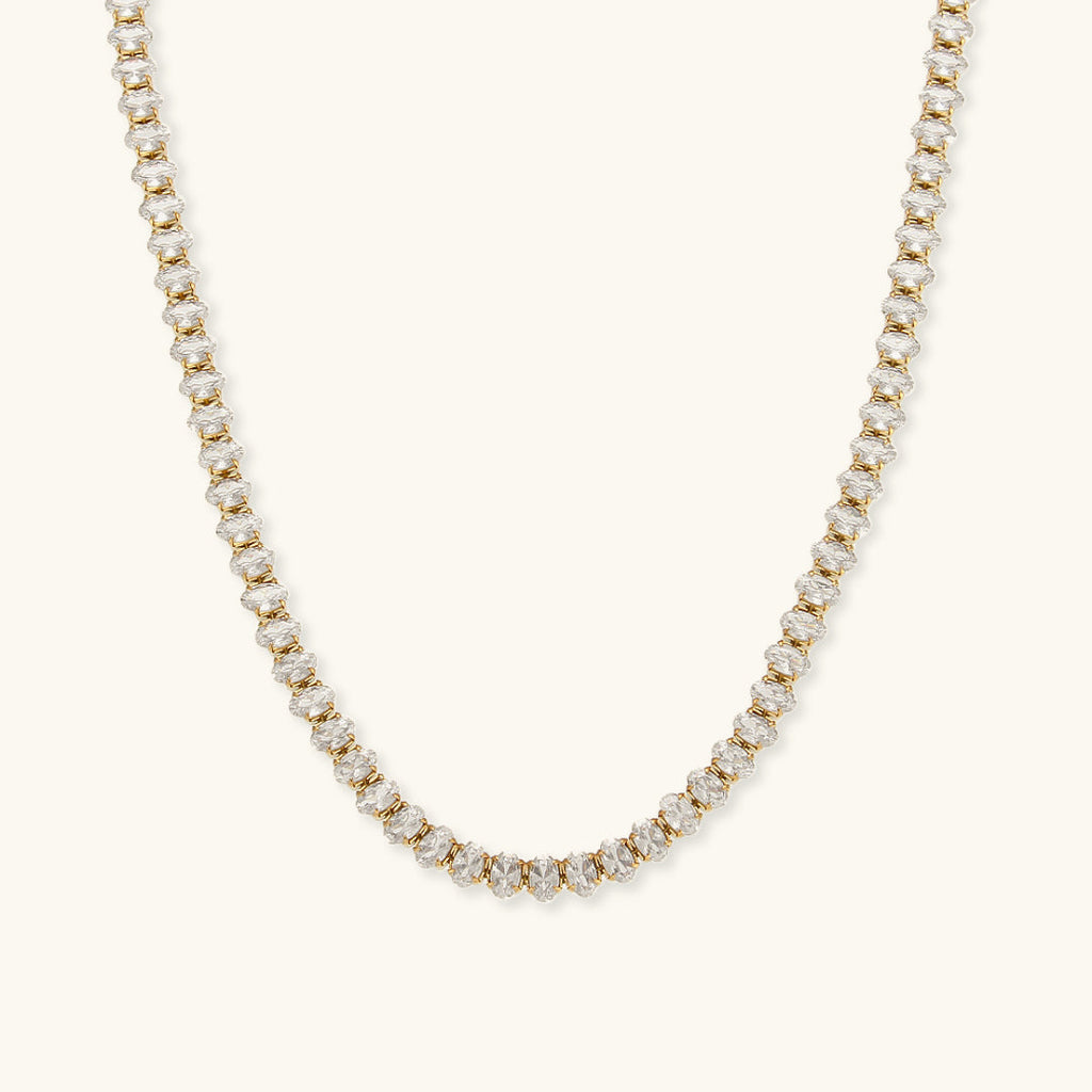 Wisteria Diamante Tennis Collana