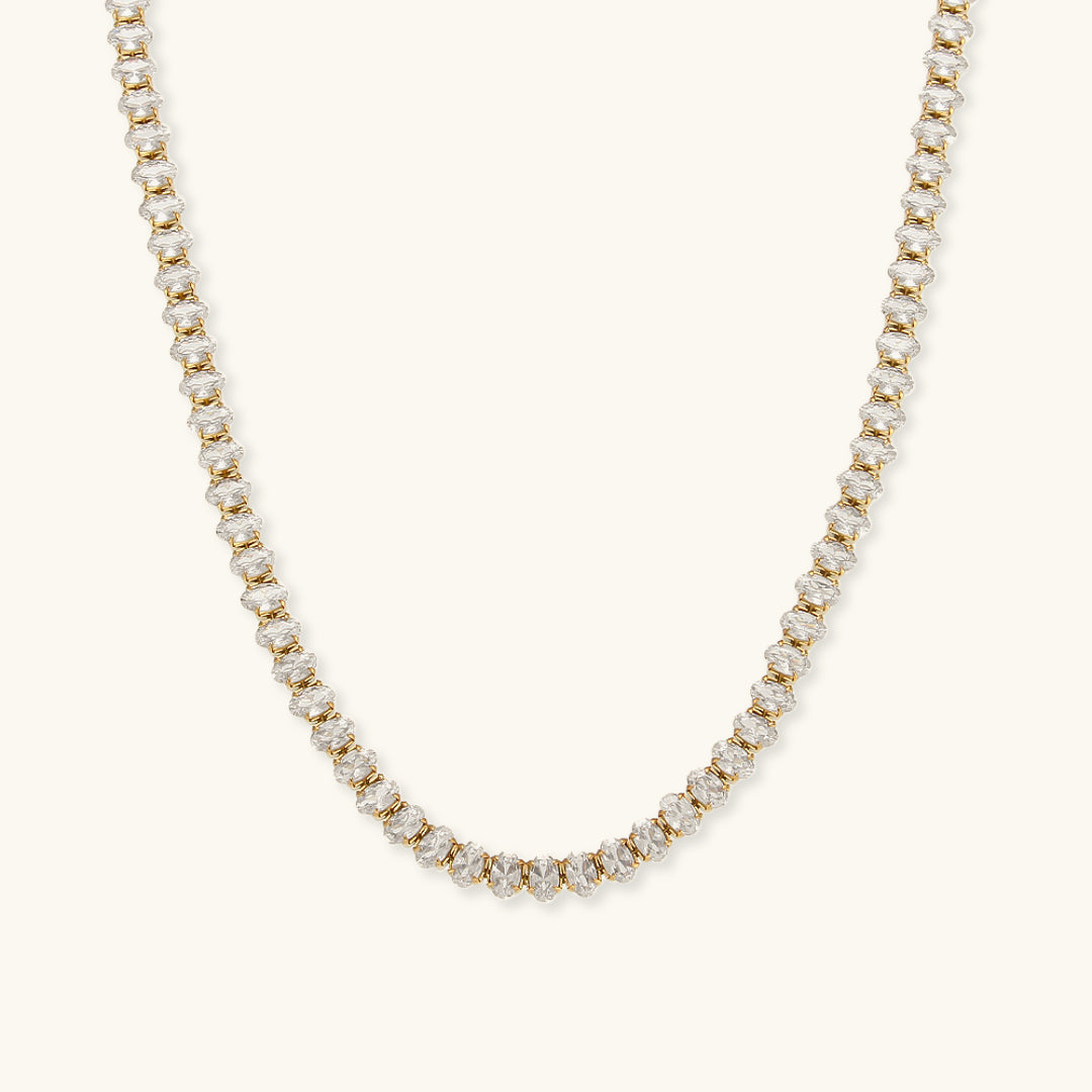 Wisteria Diamante Tennis Collana