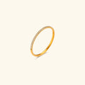 Zarra Paved Oro Anello