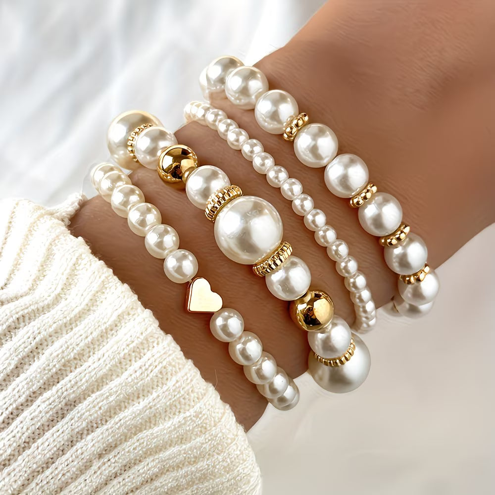 Perla Stacking Set Bracciali of 4