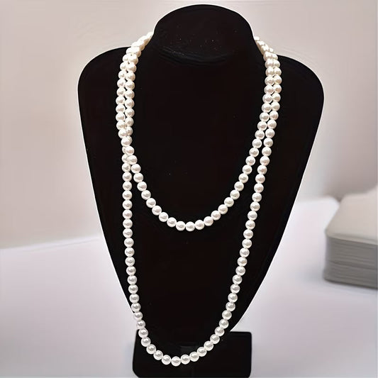 Timeless Double Collana di Perle