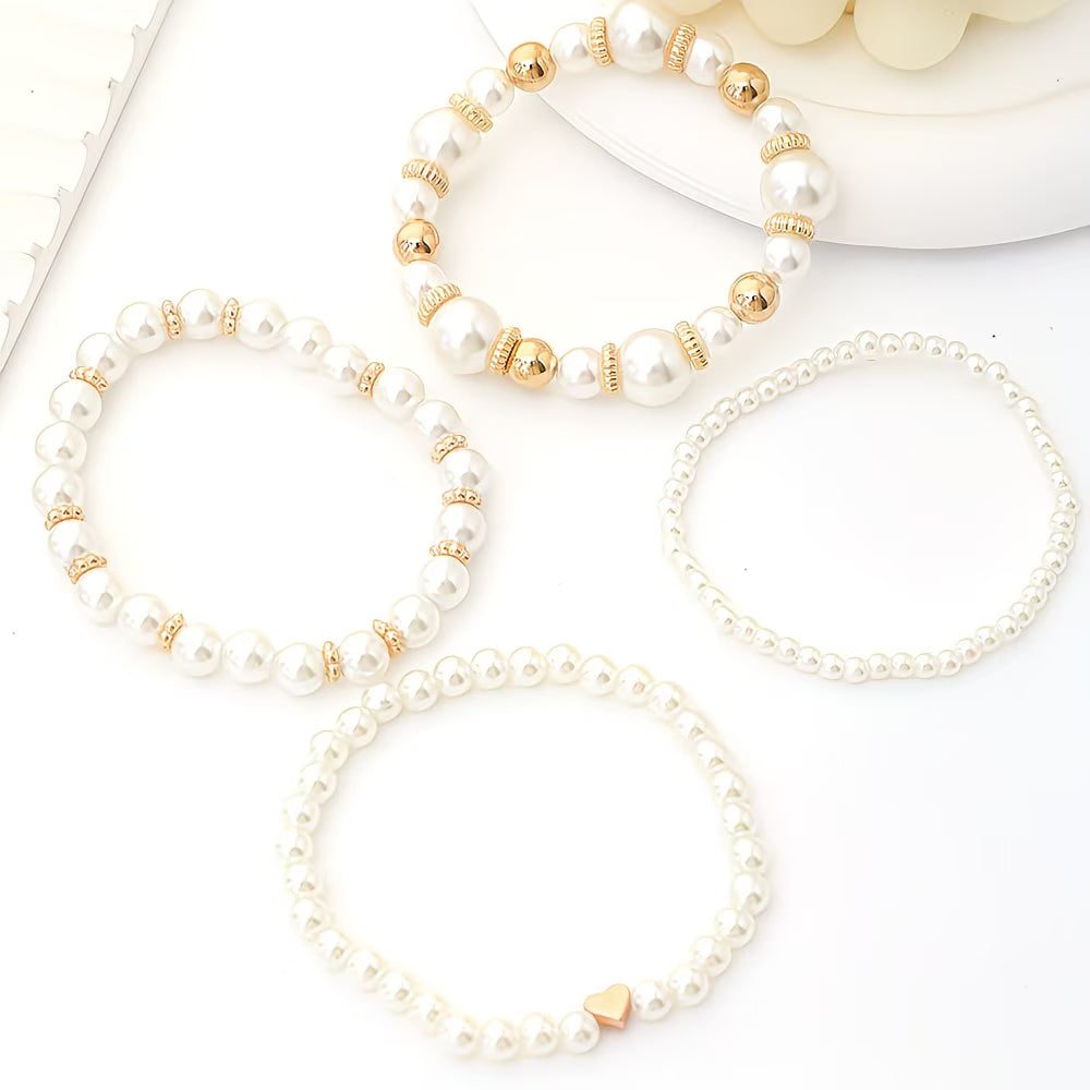 Perla Stacking Set Bracciali of 4