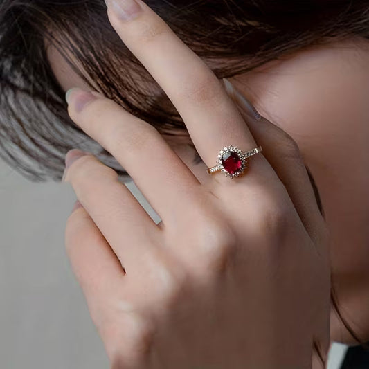Empress Red Anello | Oro