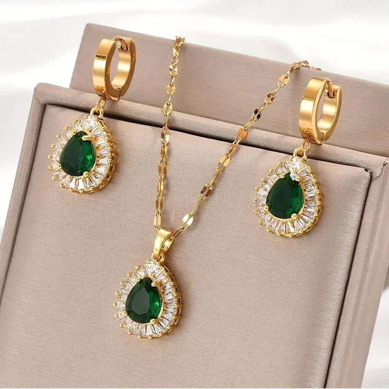 Rheya Lysandelle Set di Gioielli | Oro