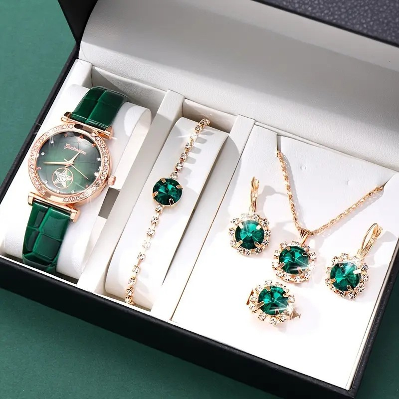 Verdantra Timecourt Set di Gioielli | Oro