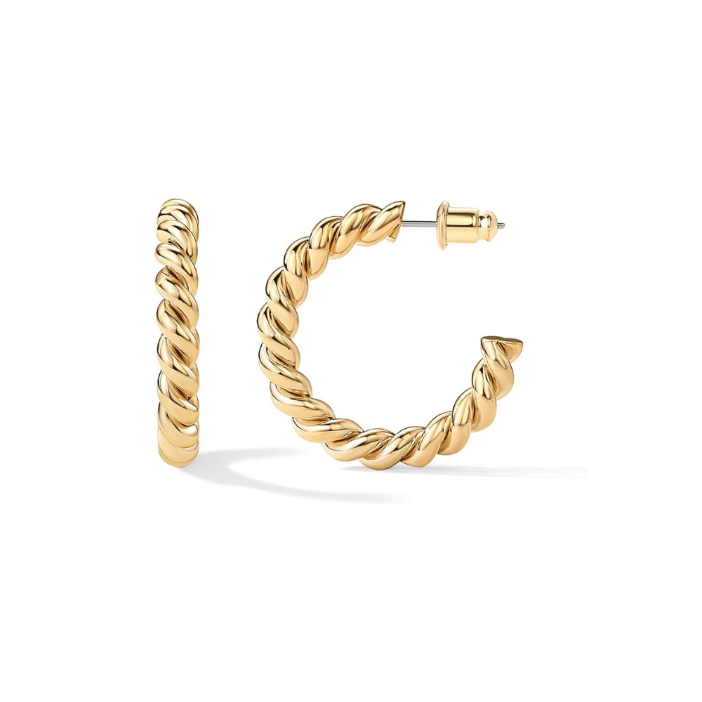 Rope Twist Cerchi | Oro