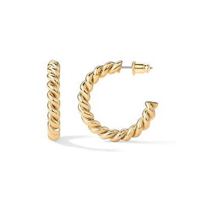 Rope Twist Cerchi | Oro