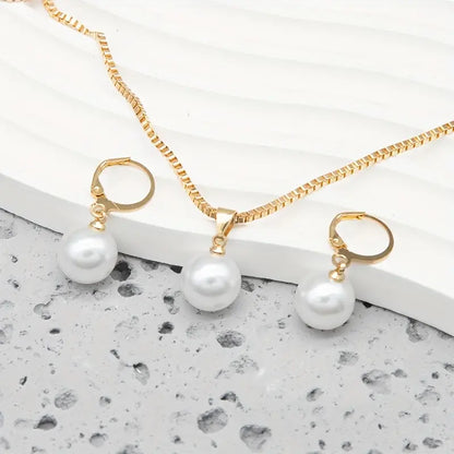 Elegant Graceful Collana di Perle Set