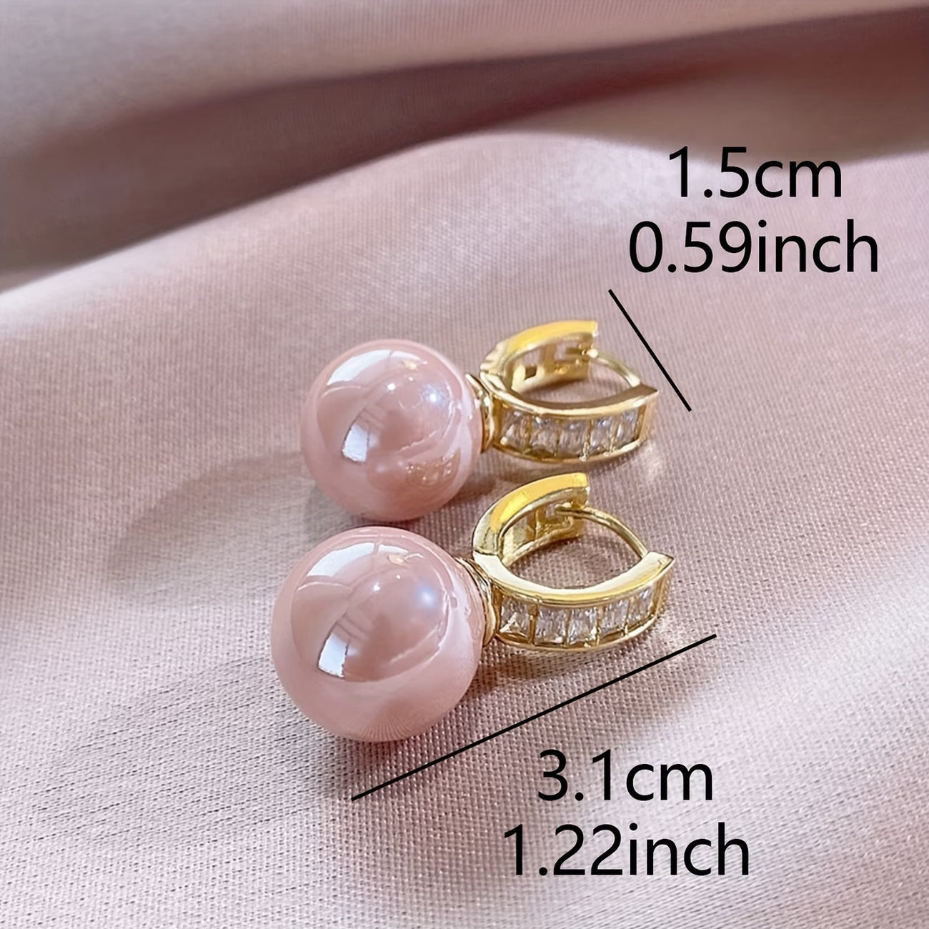 Blushing Orecchini di Perle