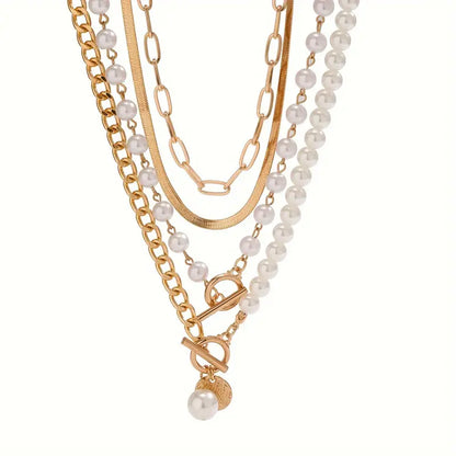 Modern Perla Layered Set Collane