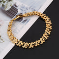 Lily Ornate Wave Bracciale | Oro