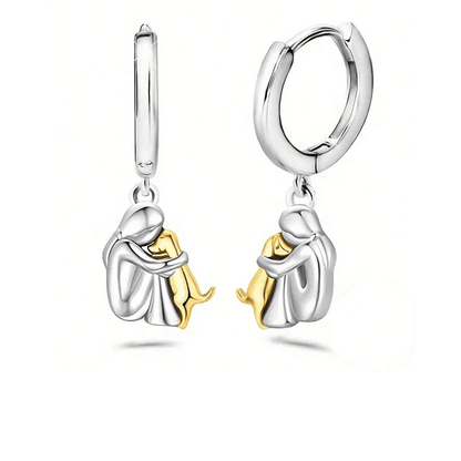 Wynter™ - Hug Pendant with Matching Orecchini