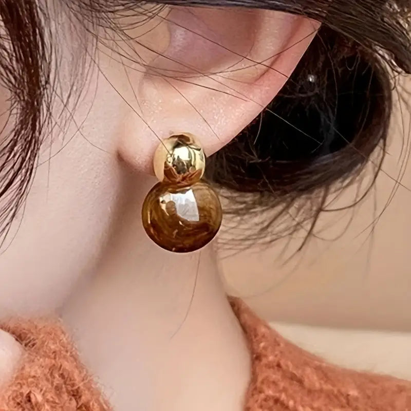 Aurélie Amber Orecchini Pendenti | Oro