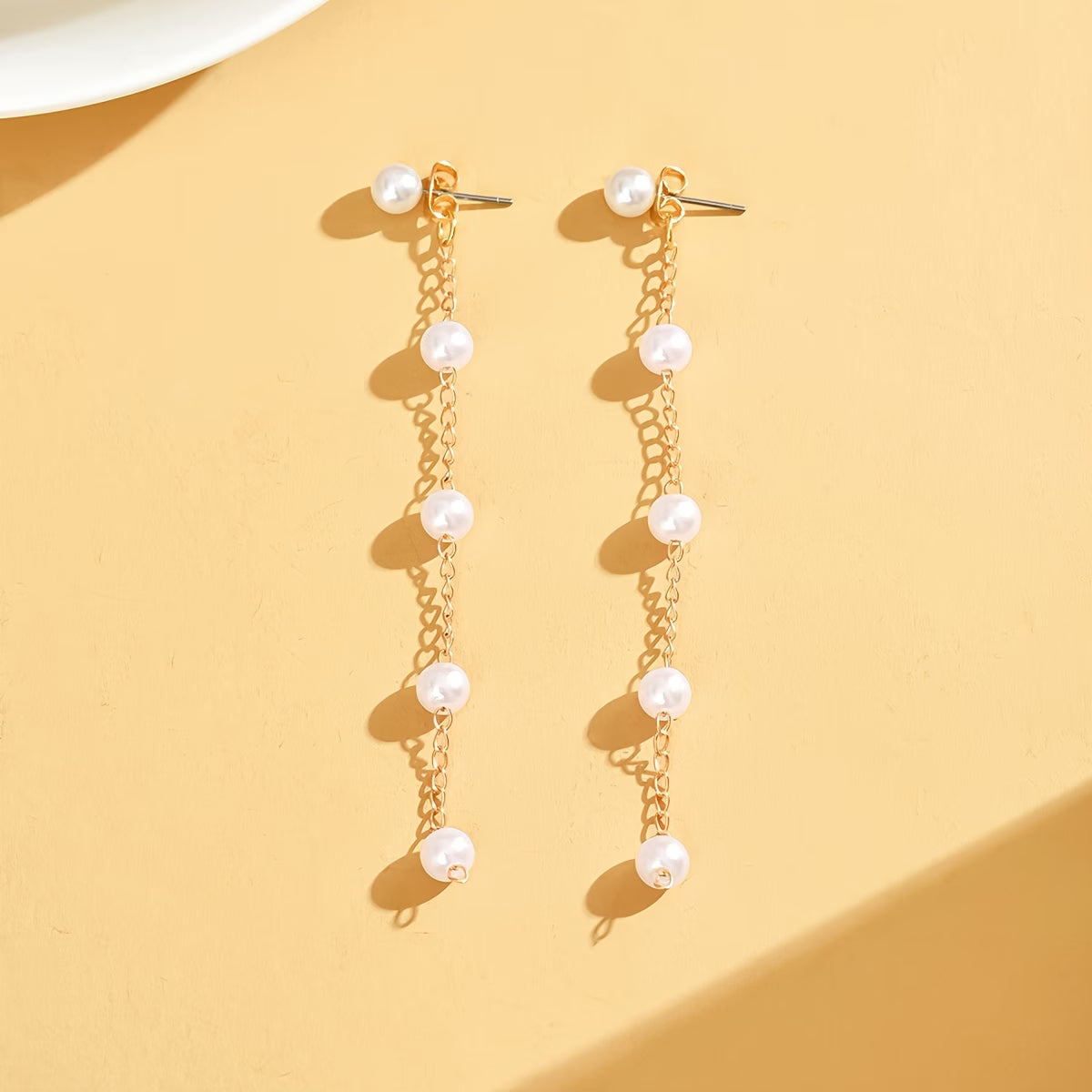Moonlit Perla Dangle Orecchini