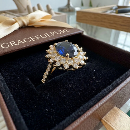Vionne Saphirae Anello | Oro