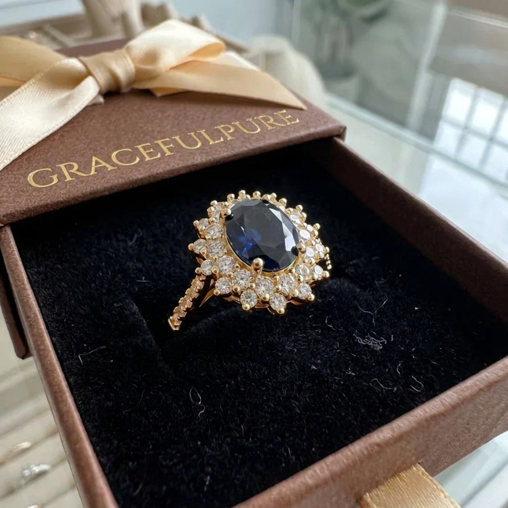 Vionne Saphirae Anello | Oro