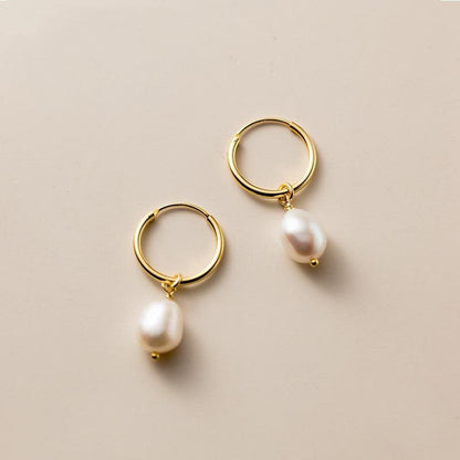 The Classic Perla Orecchini a Cerchio