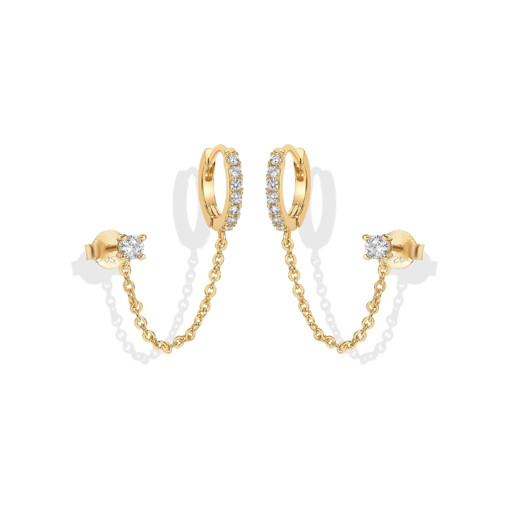 Adella Chain Orecchini | Oro