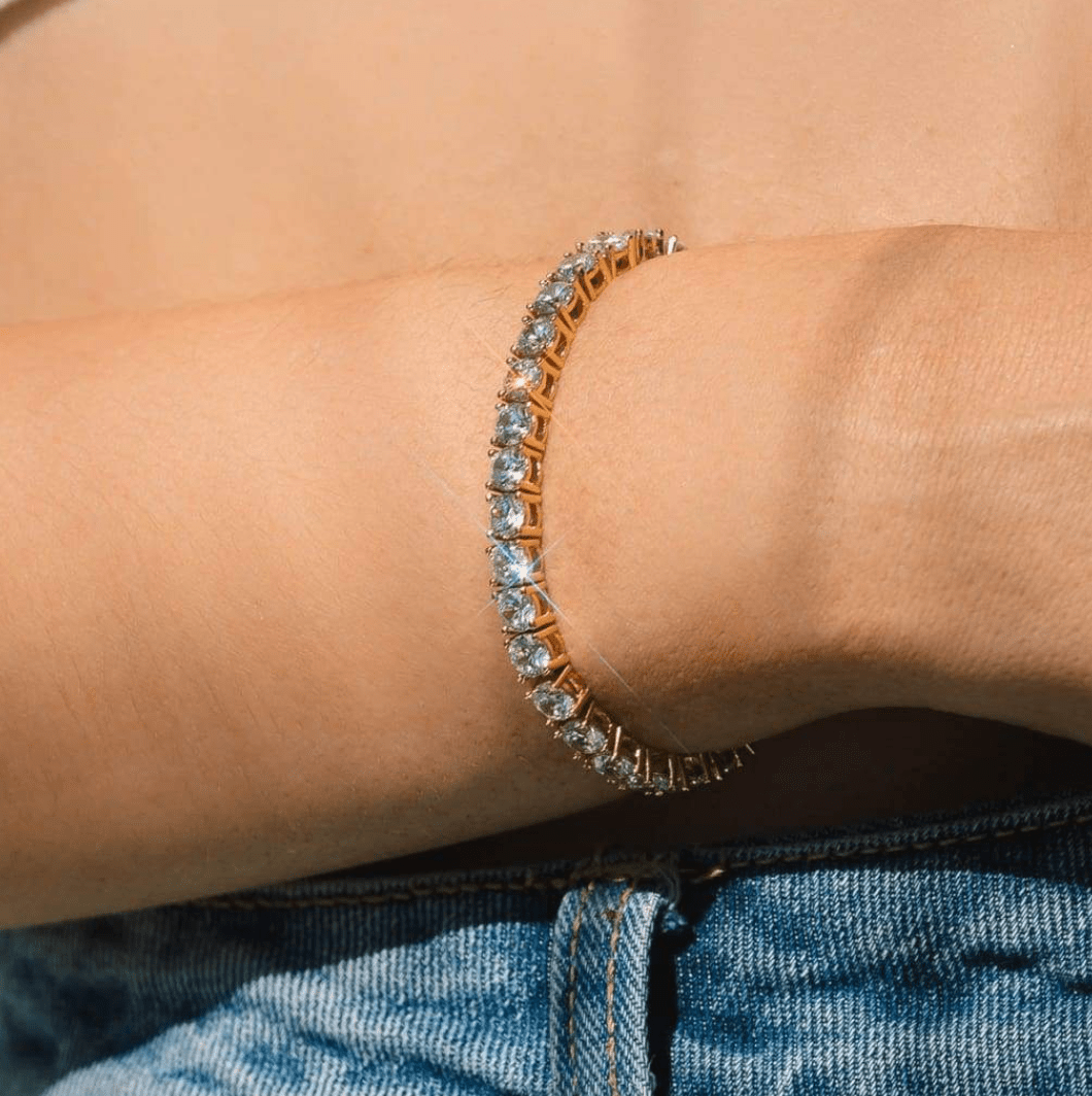 Bracciale Tennis Oro