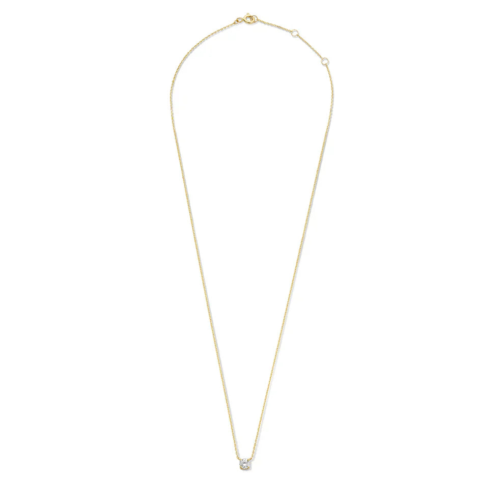 Cléa Moissanite Pietra Collana | Oro