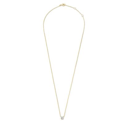 Cléa Moissanite Pietra Collana | Oro