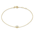 Cléa Moissanite Pietra Bracciale | Oro