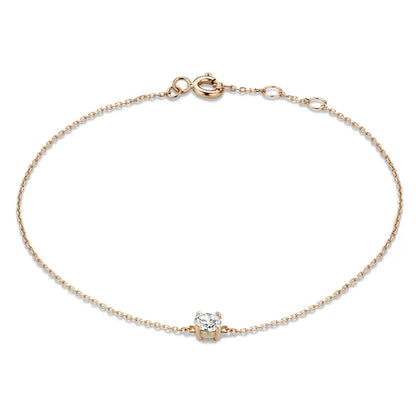 Cléa Moissanite Pietra Bracciale | Oro