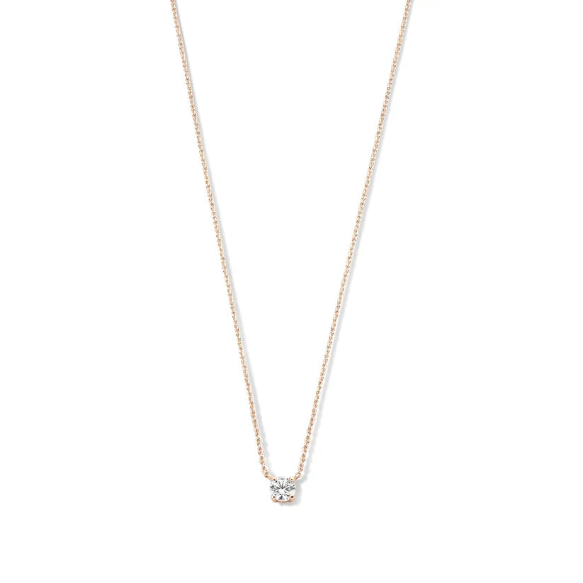 Cléa Moissanite Pietra Collana | Oro