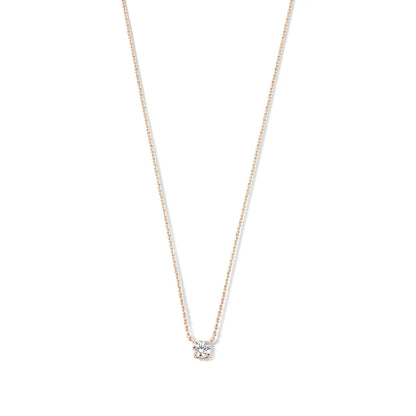 Cléa Moissanite Pietra Collana | Oro