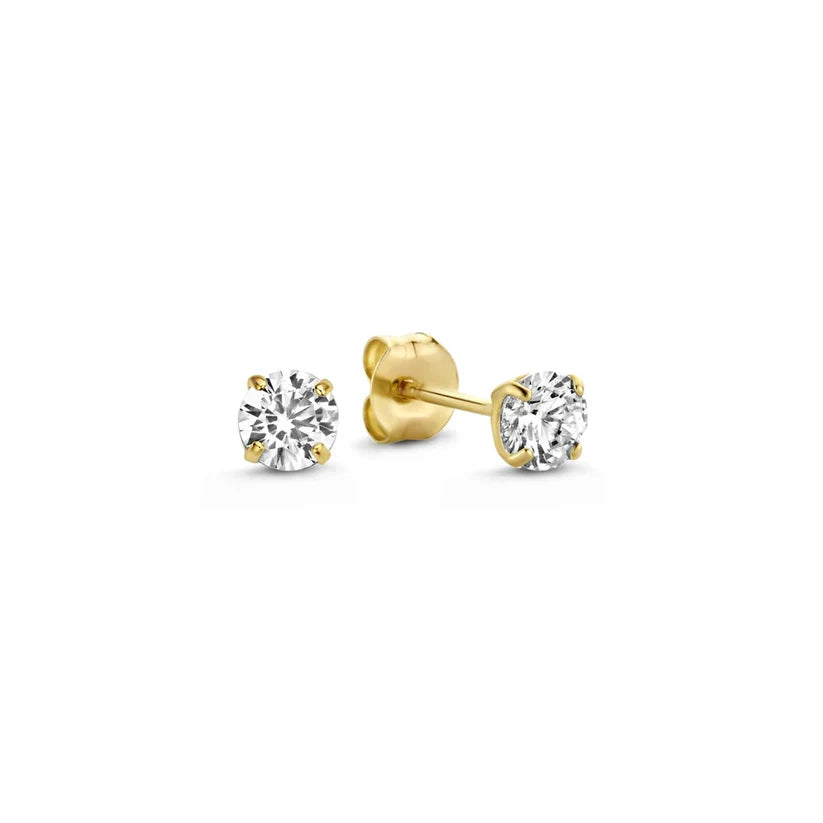 Dara Brillane Pietra Orecchini Set | Oro