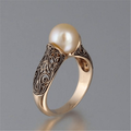 Timeless Vintage Perla Oro Anello
