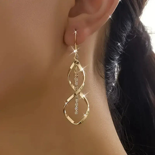 Sunbeam Spiral Orecchini | Oro