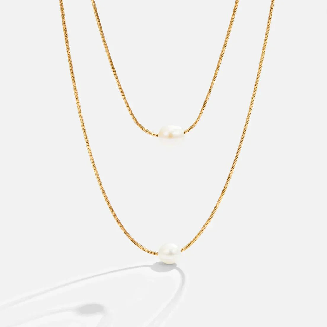 Sophisticated Layered Collana di Perle