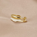 Oro Sculptural Wrap Anello