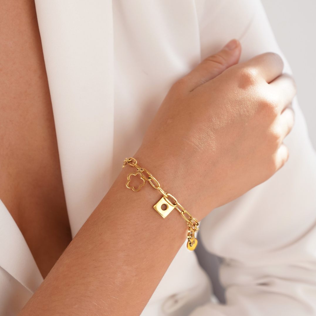 Lucky Daisy Bracciale con Ciondolo