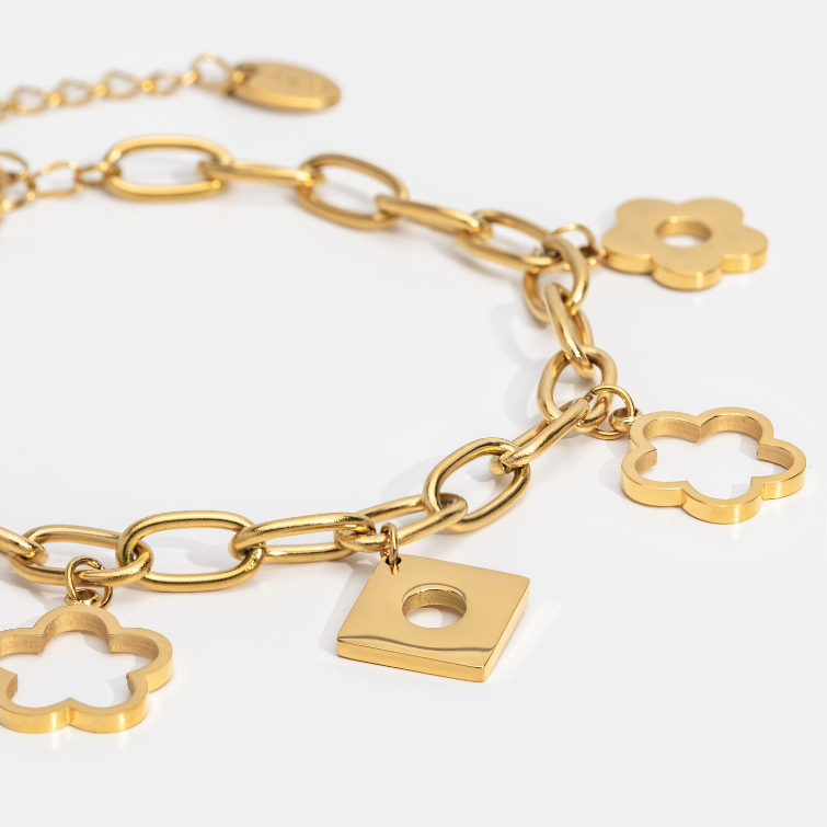 Lucky Daisy Bracciale con Ciondolo