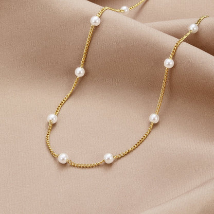 Timeless Perla Oro Collana