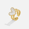Oro Cuore Motif Anello
